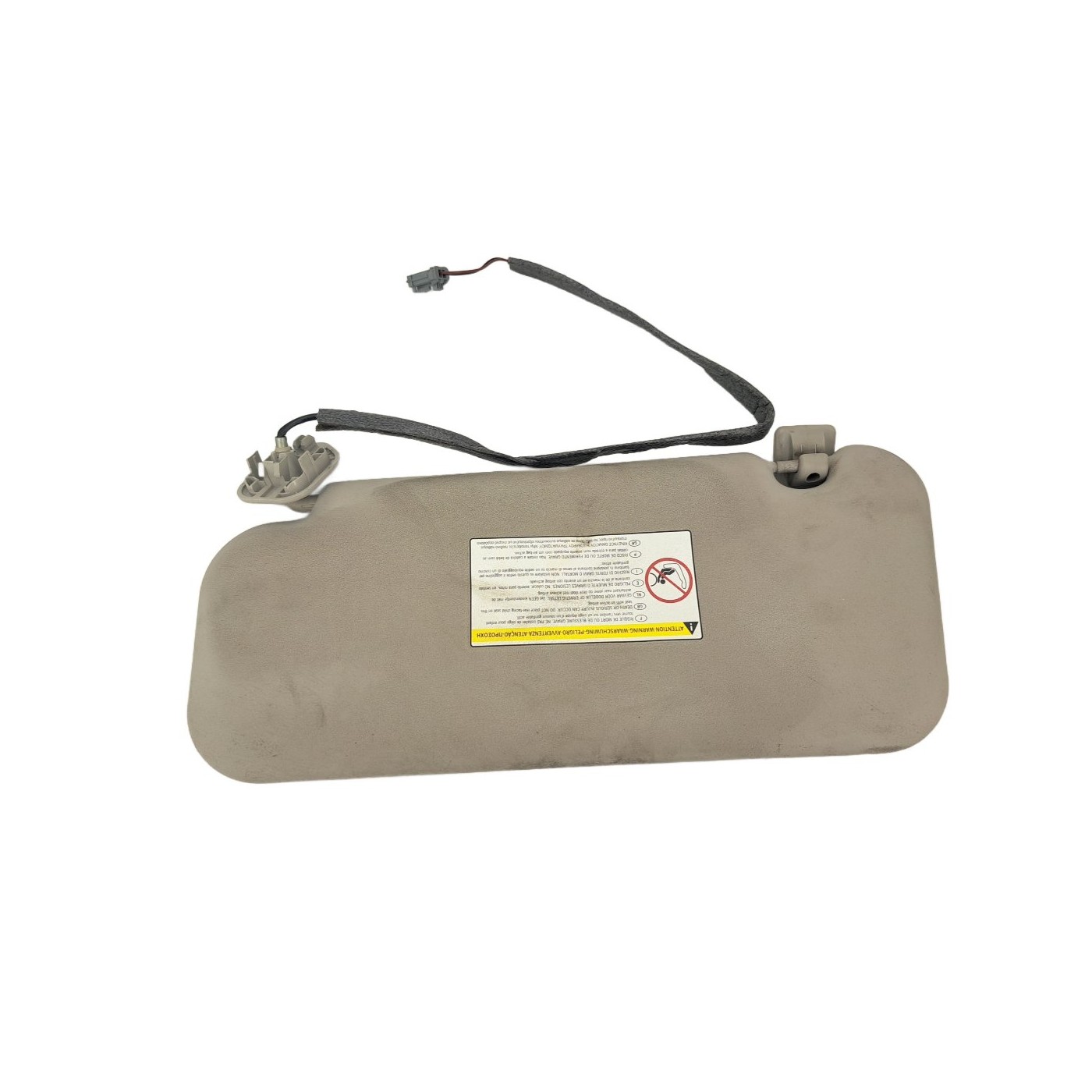 right windshield sun visor right windshield sun visor