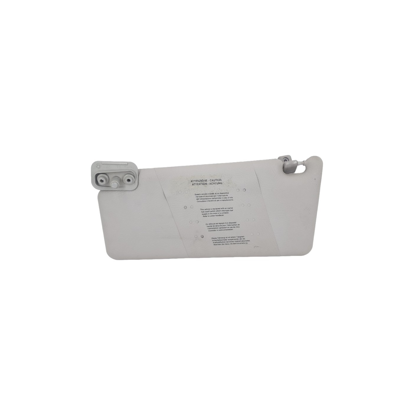 left windshield sun visor left windshield sun visor