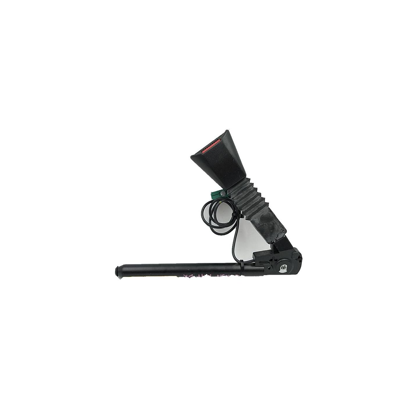 Front Seat Belt Latch With Right Warning Front Seat Belt Latch With Right Warning