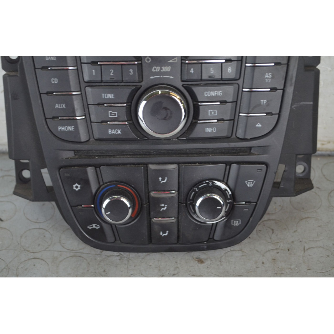 autoradio + Klimablock autoradio + Klimablock