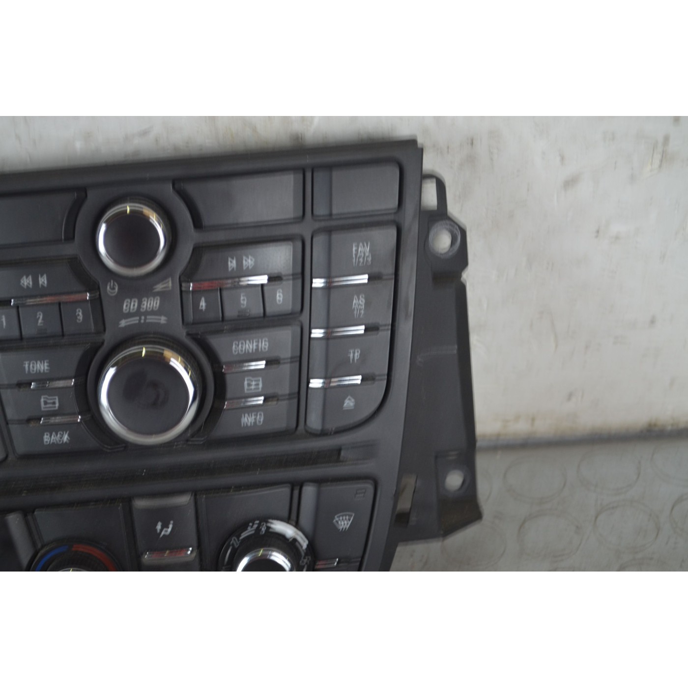 autoradio + Klimablock autoradio + Klimablock