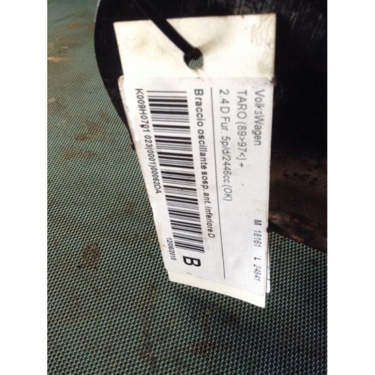 right front lower suspension arm for VOLKSWAGEN Taro 2.4 D Fur. 5p/d/2446cc. right front lower suspension arm for VOLKSWAGEN Taro 2.4 D Fur. 5p/d/2446cc.
