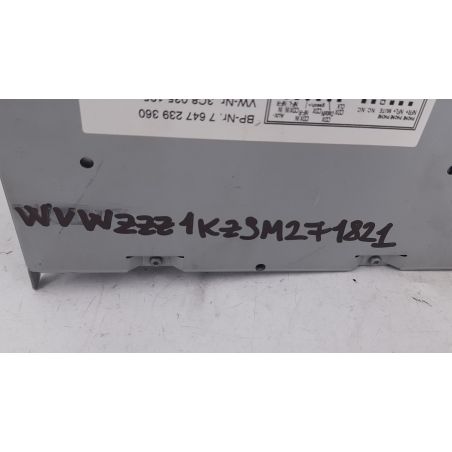 Radio (Unlocking Code Not Provided) for VOLKSWAGEN Golf Variant 1.9 TDI DPF SW 5/D/1896CC 3C8035195