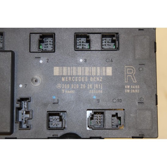 comfort control unit for MERCEDES Clk (c209) 2.7 CDI (270) (125kw) Cpe 2p/d/2688cc. 2098202026 comfort control unit for MERCEDES Clk (c209) 2.7 CDI (270) (125kw) Cpe 2p/d/2688cc. 2098202026