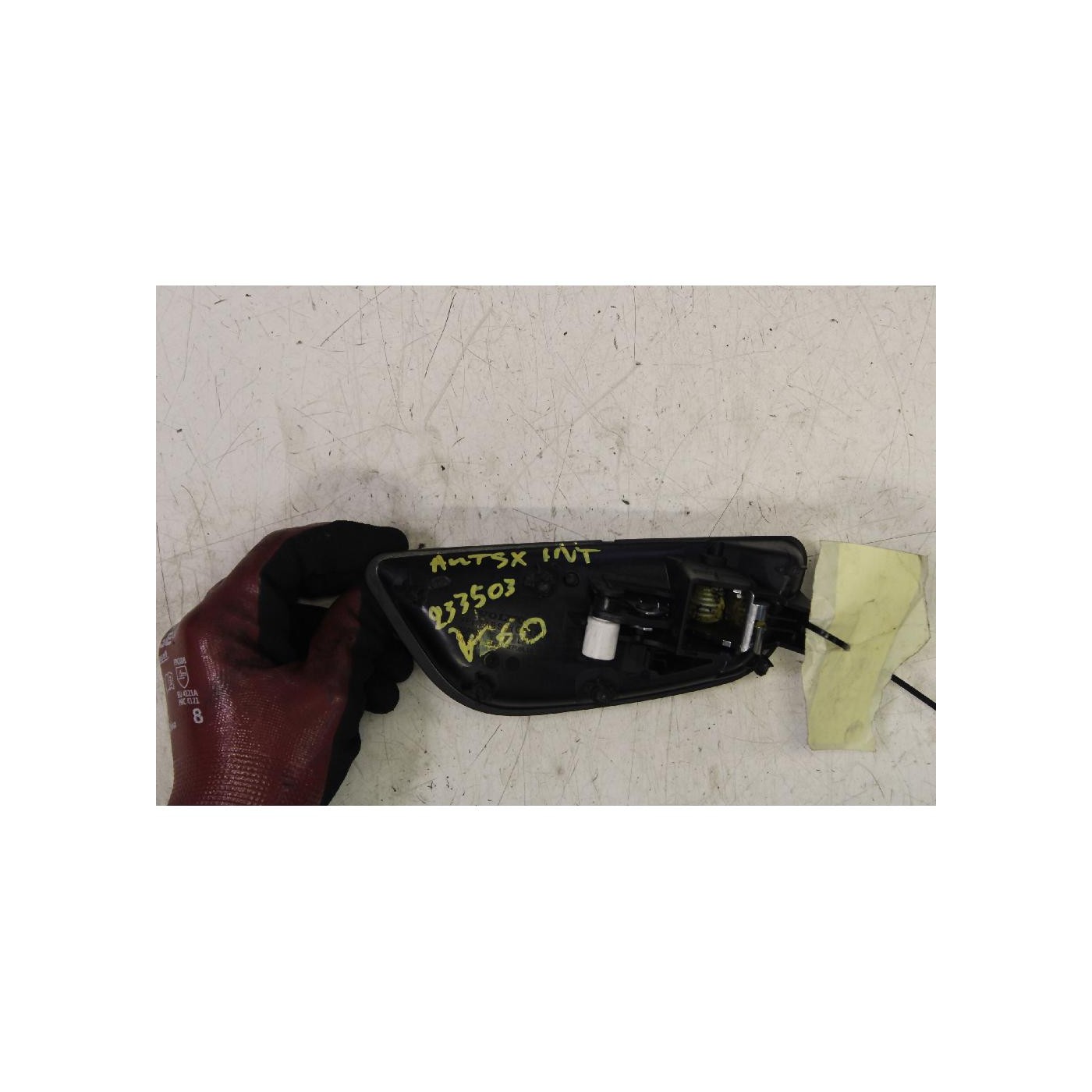 left front inside handle left front inside handle