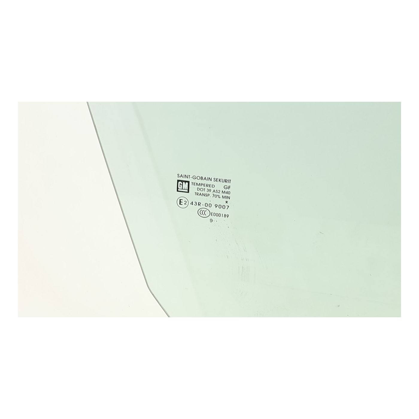Descending Crystal Glass Front Right Door Descending Crystal Glass Front Right Door