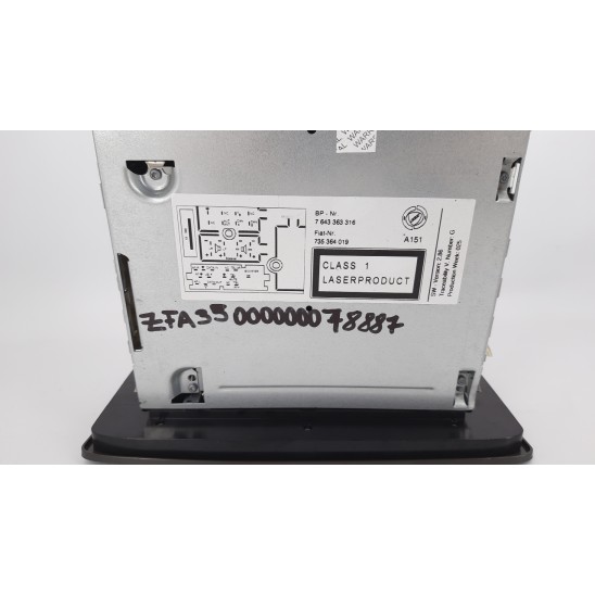 radio (codice di sblocco non fornito) par FIAT Idea (2s) 1.3 16V MJ(51KW) ACTIVE MNV 5P/D/1248CC 735364019 radio (codice di sblocco non fornito) par FIAT Idea (2s) 1.3 16V MJ(51KW) ACTIVE MNV 5P/D/1248CC 735364019