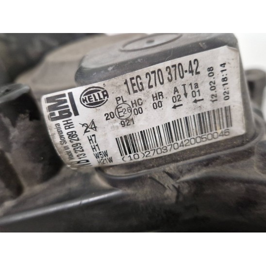 proiettore destro per OPEL Astra (a04) 1.3 16V CDTI GTC (66Kw) Ber. 3p/d/1248cc 1EG270370-42