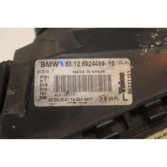 proiettore anteriore sinistro per BMW 1 (e87) 120 d BMW,63.126924489-10,MADE IN SPAIN,489105375,L,89311151 proiettore anteriore sinistro per BMW 1 (e87) 120 d BMW,63.126924489-10,MADE IN SPAIN,489105375,L,89311151