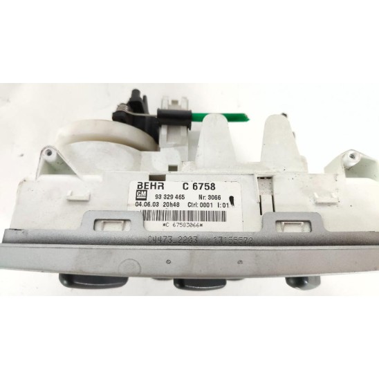 blocco comando clima para OPEL Meriva A 93329465 blocco comando clima para OPEL Meriva A 93329465