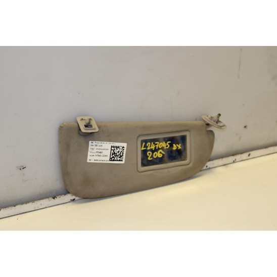 aletta parasole destra for PEUGEOT 206 Fastback (2a/c) 1.4 HDi eco 70 - aletta parasole destra for PEUGEOT 206 Fastback (2a/c) 1.4 HDi eco 70 -