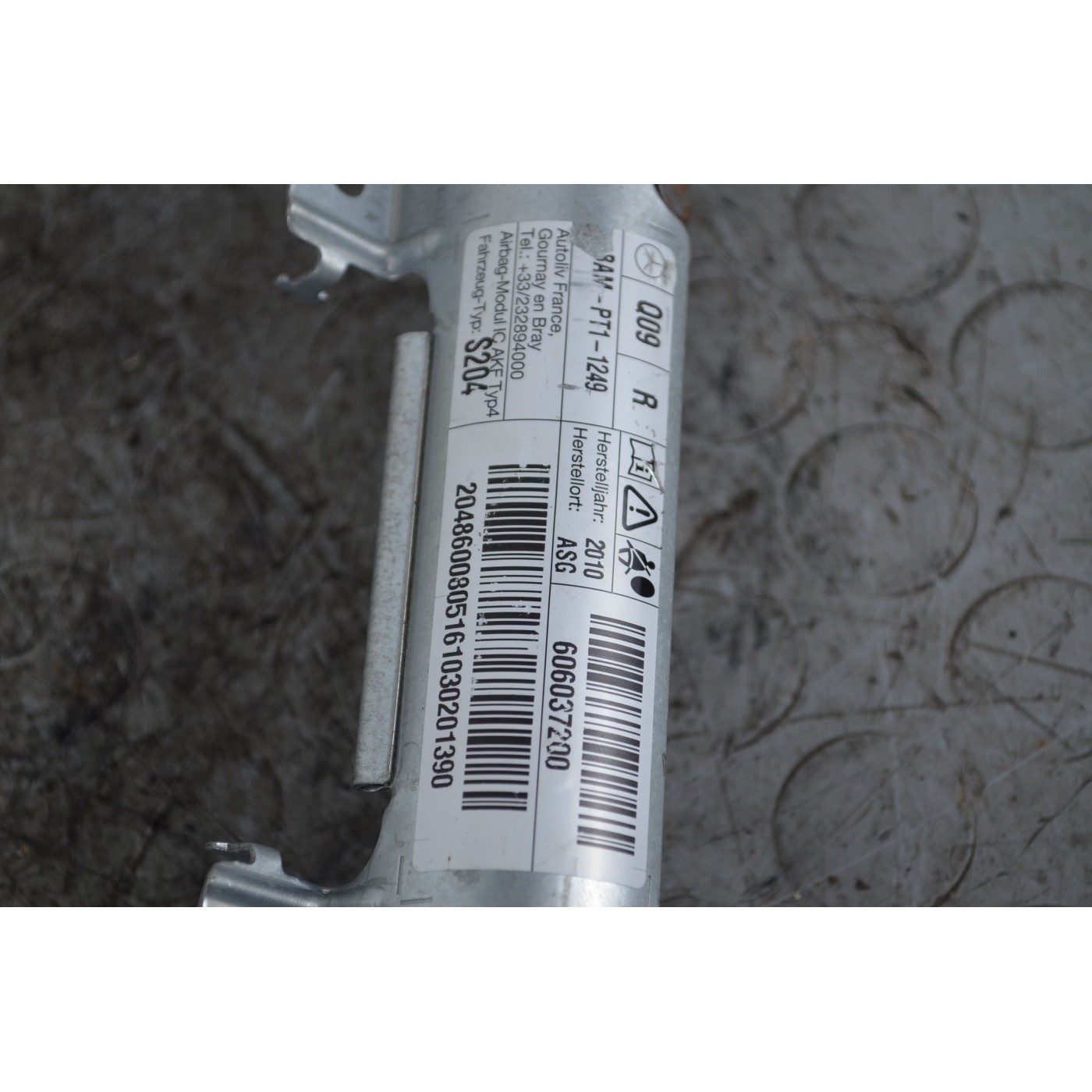 airbag a tendina dx airbag a tendina dx