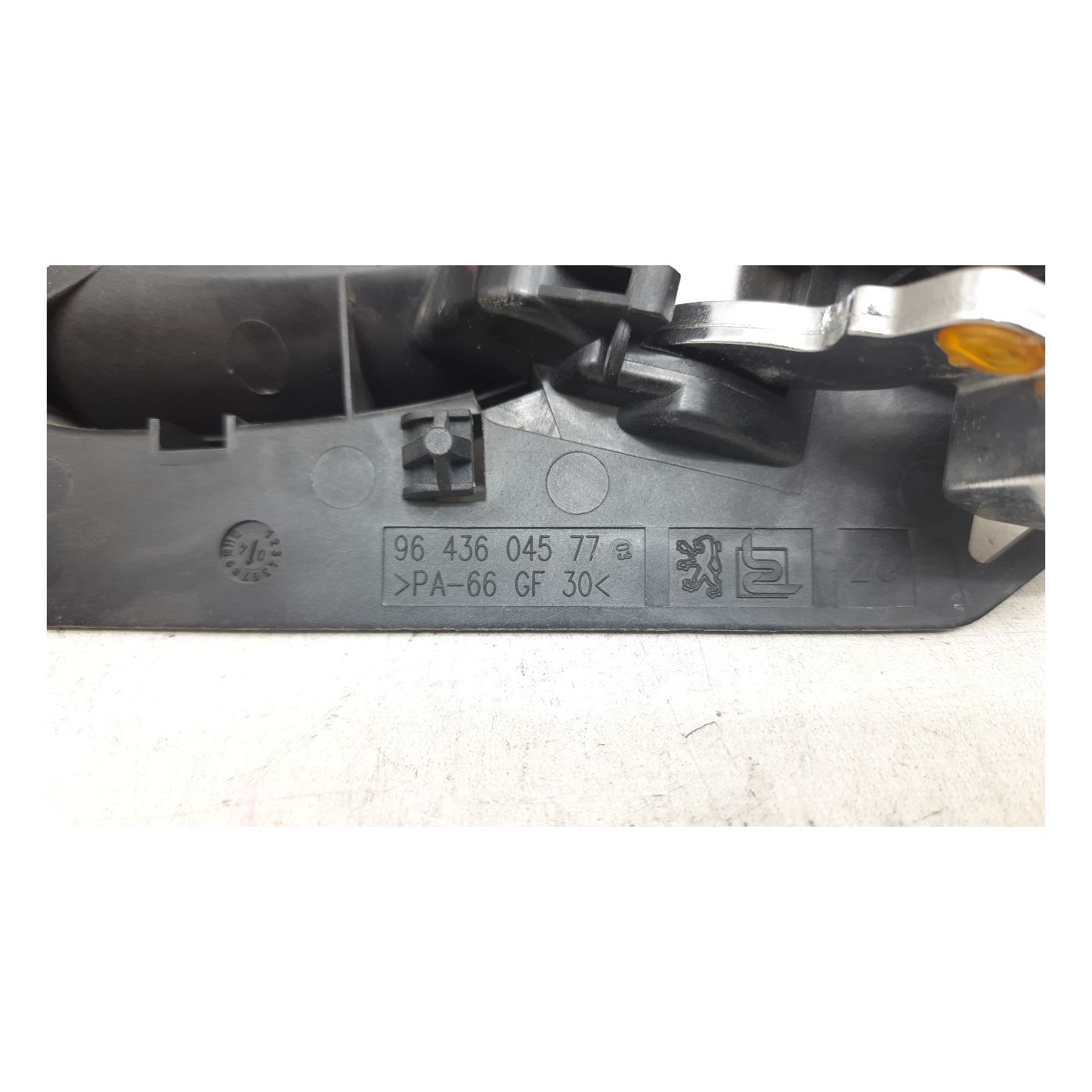 Handle In Left Rear Door Opening Handle In Left Rear Door Opening