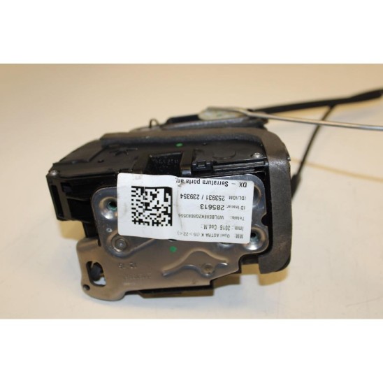 serratura porta anteriore destra para OPEL Astra K Sports Tourer (b16) 1.6 CDTI (81kw) SW 5p/d/1598cc serratura porta anteriore destra para OPEL Astra K Sports Tourer (b16) 1.6 CDTI (81kw) SW 5p/d/1598cc