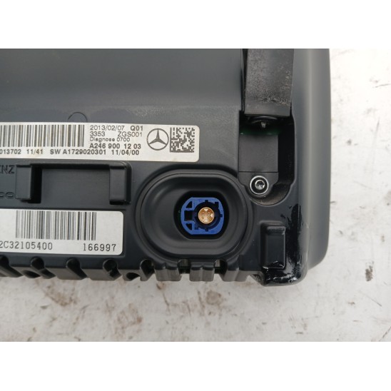 display (display navigatore satellitare) para MERCEDES-BENZ Classe B (t246) 180 CDI BlueEFFICIENCY Mnv 5p/d/1796cc a2469001203 display (display navigatore satellitare) para MERCEDES-BENZ Classe B (t246) 180 CDI BlueEFFICIENCY Mnv 5p/d/1796cc a2469001203