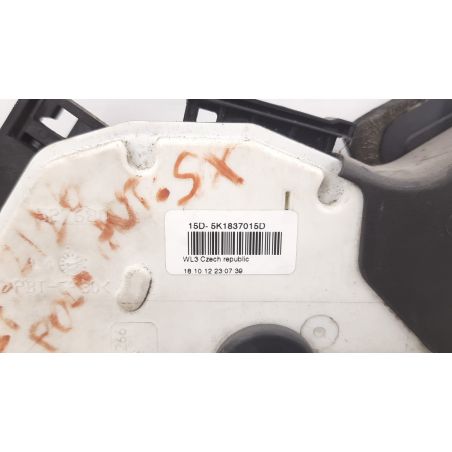 Cerradura De Puerta Delantera Con Dispositivo De Seguridad, Con Mando A Distancia Izquierda para VOLKSWAGEN Polo 1.6 BIFUEL BER 3P/B-G/1595CC 5K1837015D Cerradura De Puerta Delantera Con Dispositivo De Seguridad, Con Mando A Distancia Izquierda para VOLKSWAGEN Polo 1.6 BIFUEL BER 3P/B-G/1595CC 5K1837015D