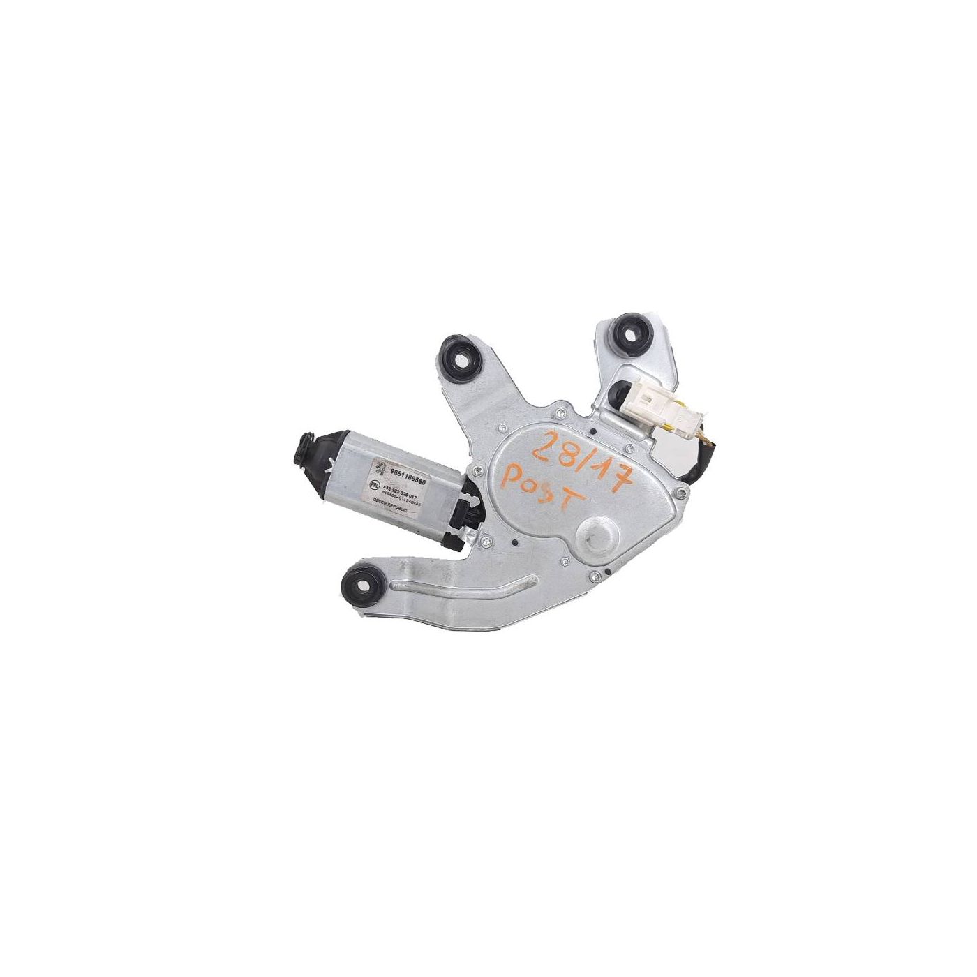 Rear window wiper motor Rear window wiper motor