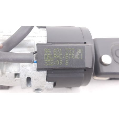 Ignition Block With Key for CITROEN C3 2a Serie 1.4 ENERGY G BER. 5P/B-G/1360CC 9663123380