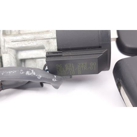 Ignition Block With Key for CITROEN C3 2a Serie 1.4 ENERGY G BER. 5P/B-G/1360CC 9663123380